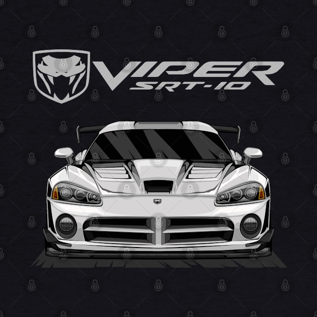 DODGE VIPER SRT 10 (WHITE) by HFP_ARTWORK